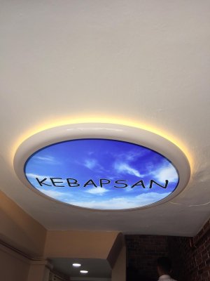 Hazır Gergi tavan Aydınlatma modelleri