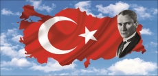 BAYRAK VE LOGOLAR gergi tavan modelleri