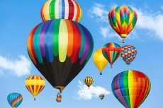 GÖKYÜZÜNDE BALONLAR gergi tavan modelleri