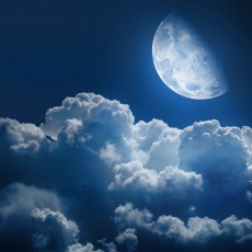Uzay ve Gece gergi tavan modelleri