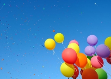 GÖKYÜZÜNDE BALONLAR gergi tavan modelleri