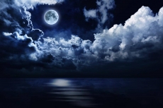 Uzay ve Gece gergi tavan modelleri